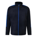 Navy-Royal Blue - Front - Finden & Hales Childrens-Kids Track Top