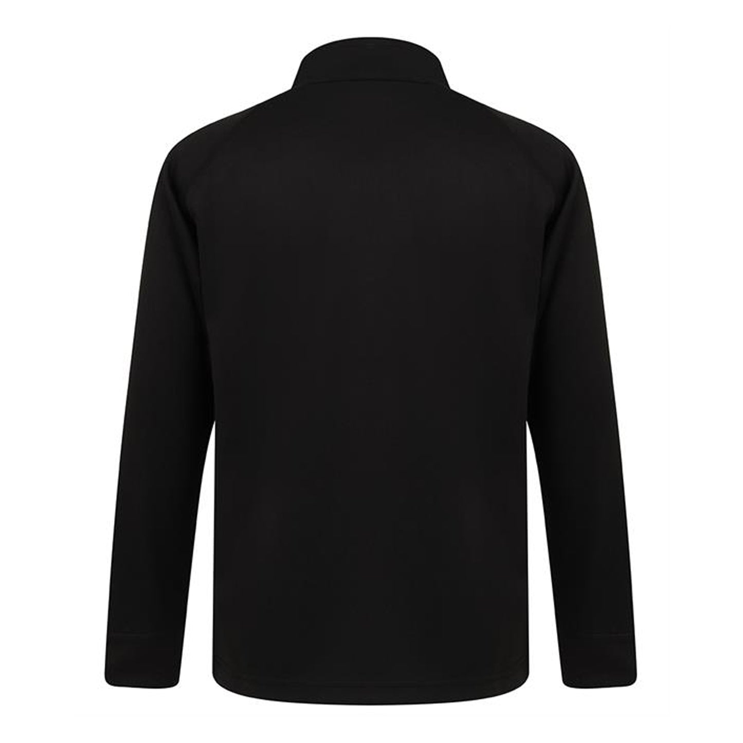 Black-Gunmetal Grey - Back - Finden & Hales Childrens-Kids Track Top