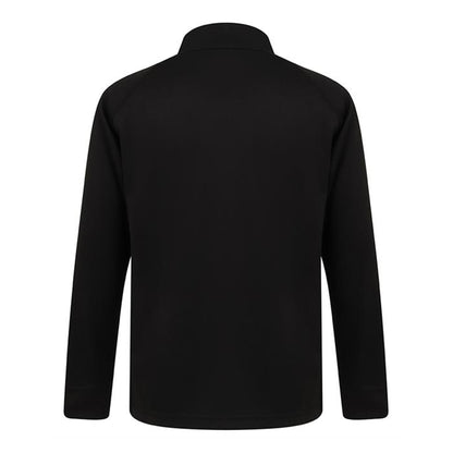 Black-Gunmetal Grey - Back - Finden & Hales Childrens-Kids Track Top