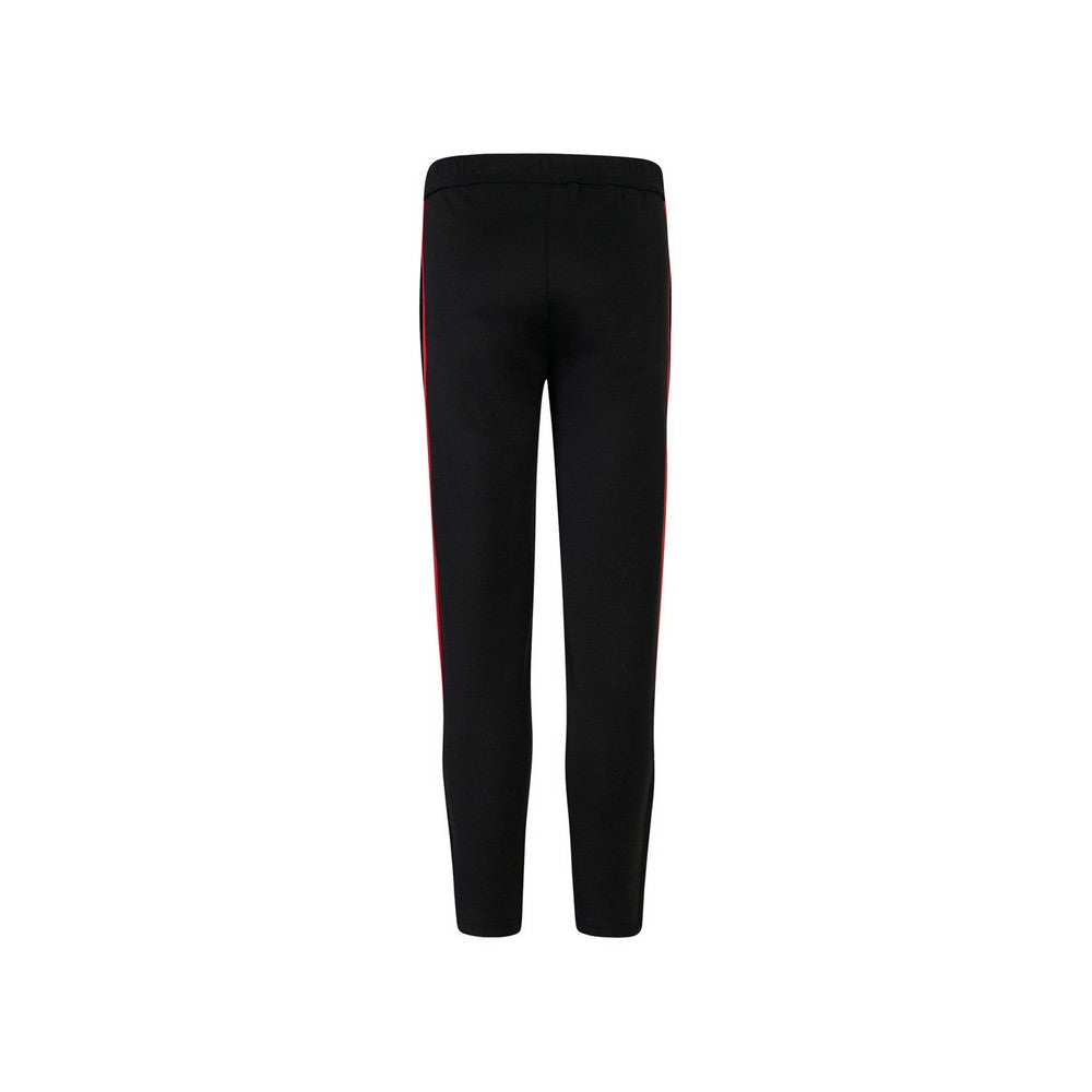 Black-Red - Back - Finden & Hales Childrens-Kids Tracksuit Bottoms