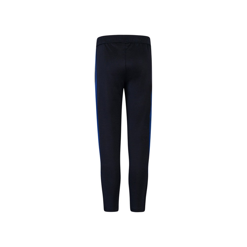 Navy-Royal Blue - Back - Finden & Hales Childrens-Kids Tracksuit Bottoms