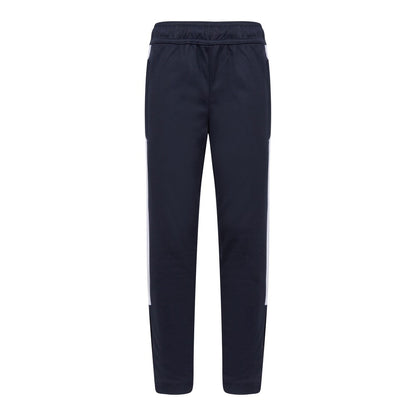 Navy-White - Front - Finden & Hales Childrens-Kids Tracksuit Bottoms