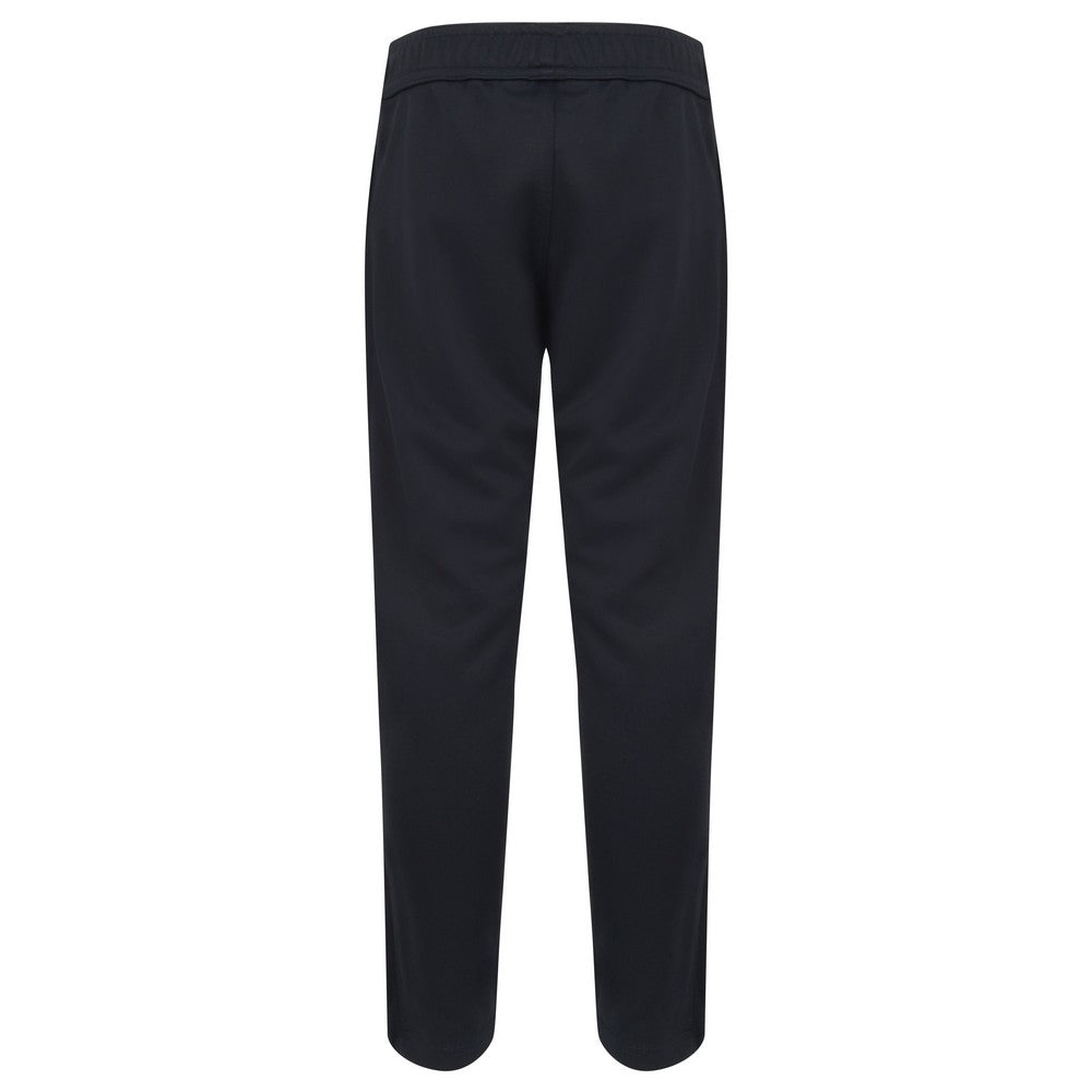 Navy - Back - Finden & Hales Childrens-Kids Tracksuit Bottoms