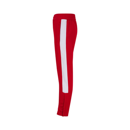Red-White - Side - Finden & Hales Childrens-Kids Tracksuit Bottoms