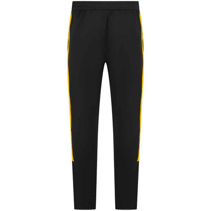 Black-Gold - Front - Finden & Hales Childrens-Kids Tracksuit Bottoms