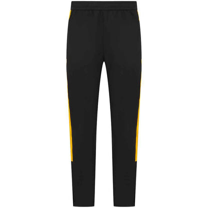 Black-Gold - Back - Finden & Hales Childrens-Kids Tracksuit Bottoms