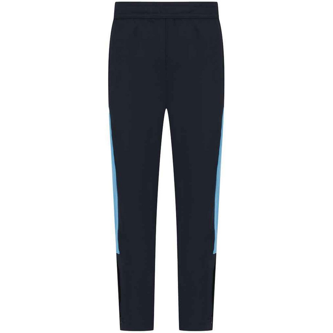 Navy-Sky - Front - Finden & Hales Childrens-Kids Tracksuit Bottoms