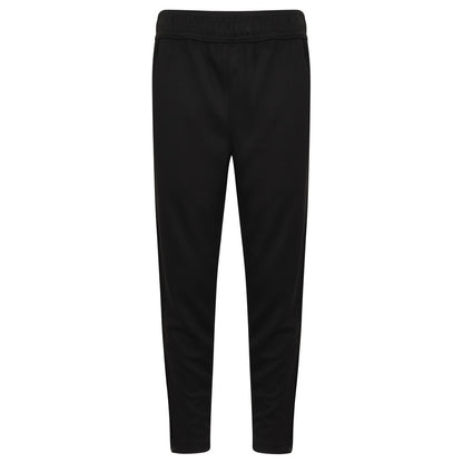 Black - Front - Finden & Hales Childrens-Kids Tracksuit Bottoms