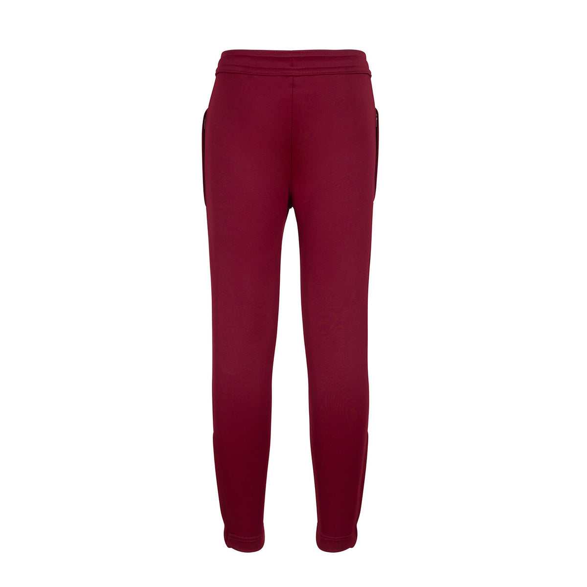 Burgundy - Front - Finden & Hales Childrens-Kids Tracksuit Bottoms
