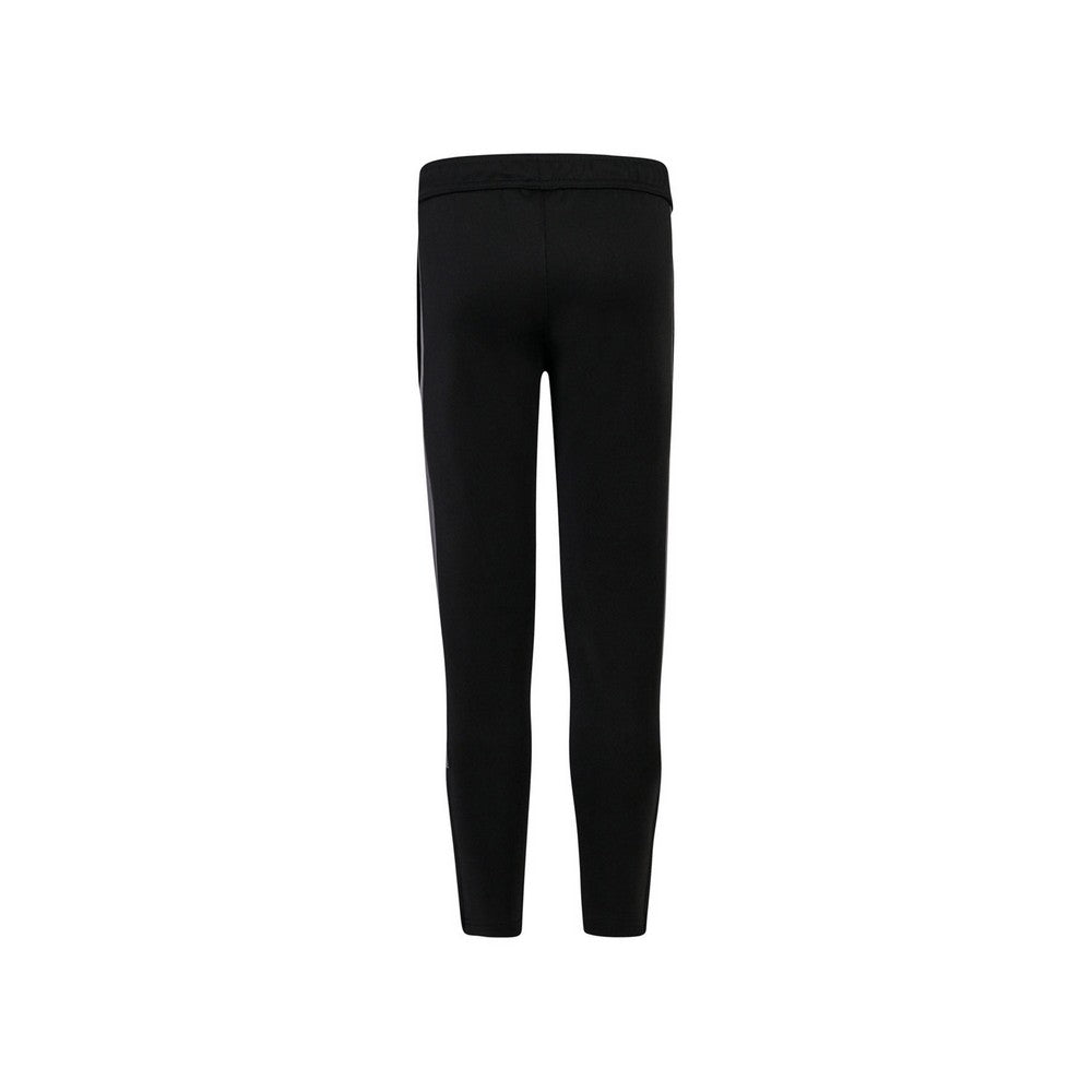 Black-Gunmetal Grey - Back - Finden & Hales Childrens-Kids Tracksuit Bottoms