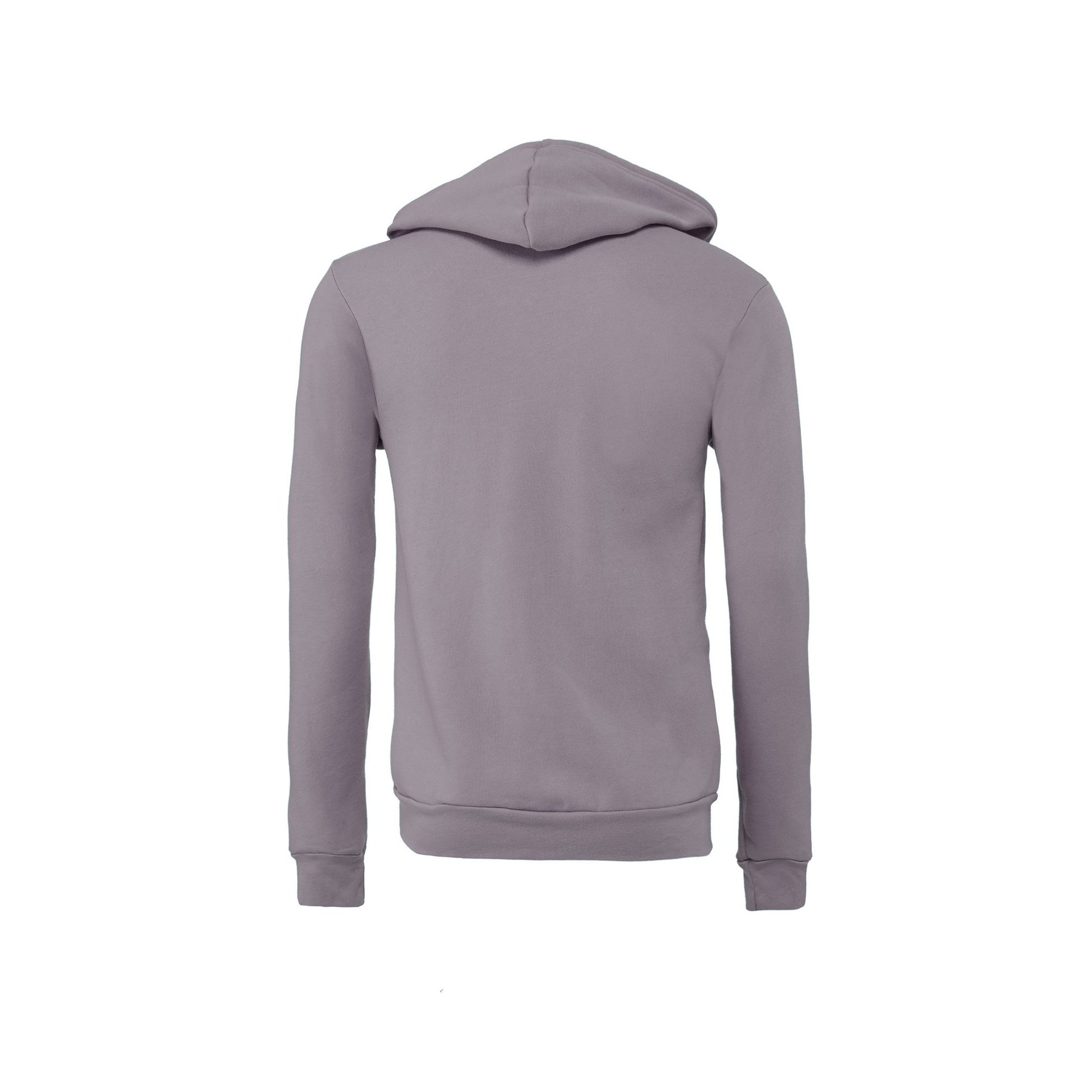 Peach - Close up - Bella + Canvas Unisex Adult Fleece Full Zip Hoodie