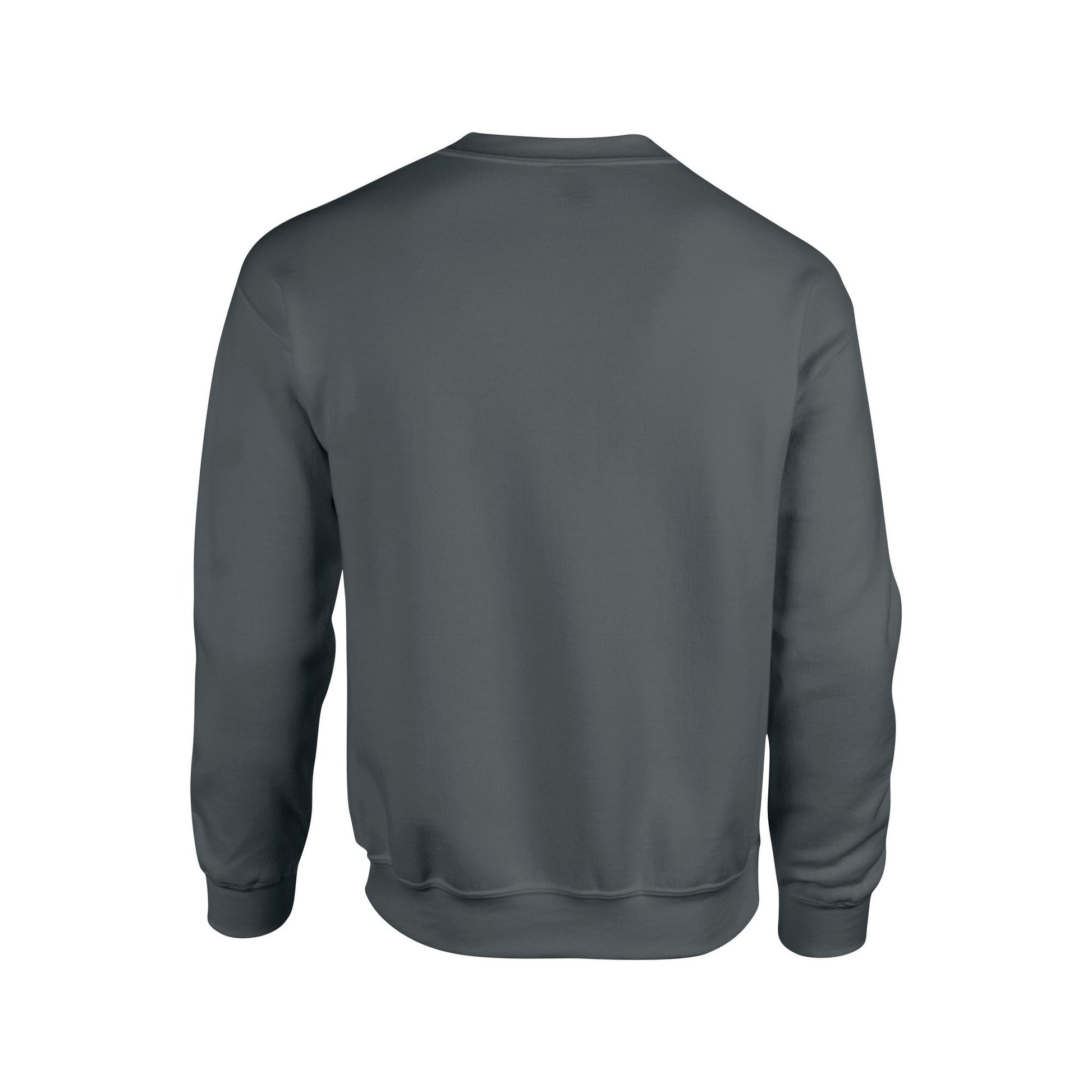 Charcoal Grey - Back - Gildan Mens Heavy Blend Sweatshirt