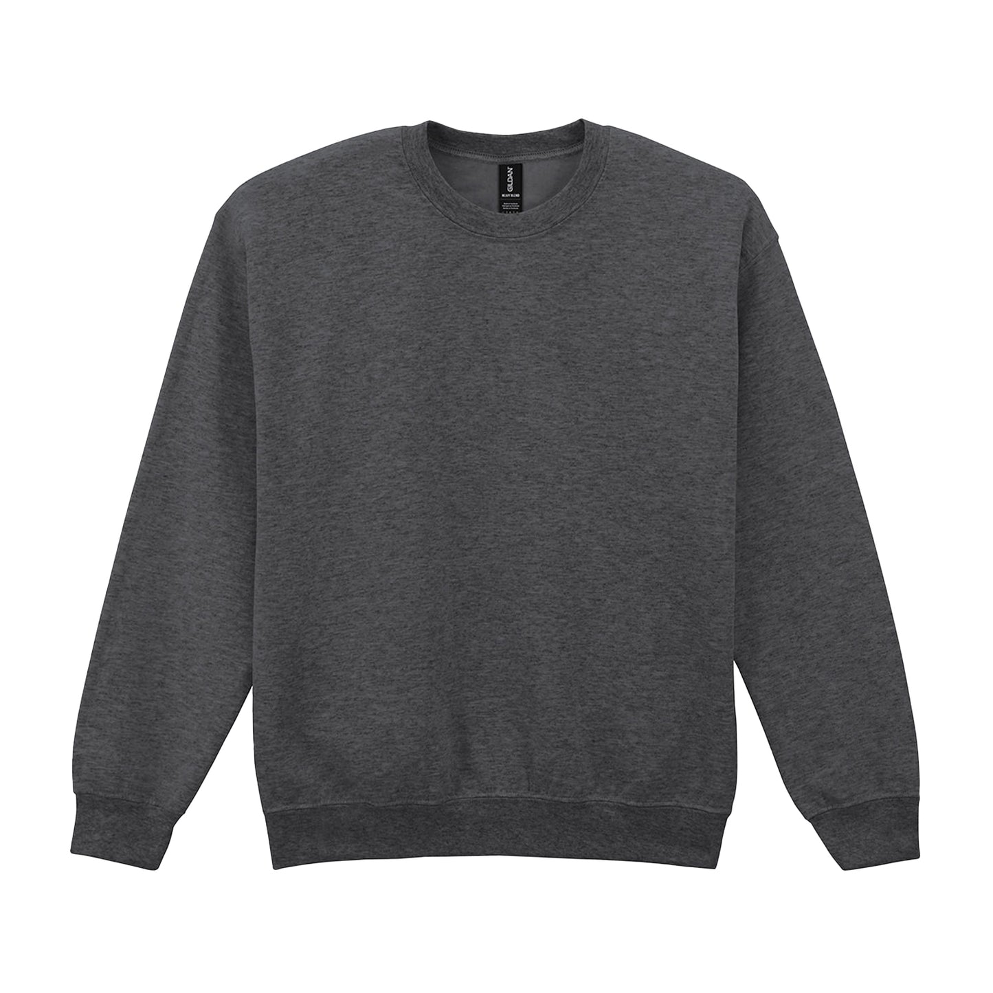 Fan Charcoal Heather - Front - Gildan Mens Heavy Blend Sweatshirt