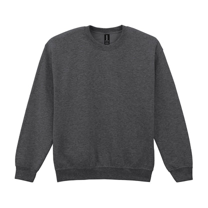 Fan Charcoal Heather - Front - Gildan Mens Heavy Blend Sweatshirt