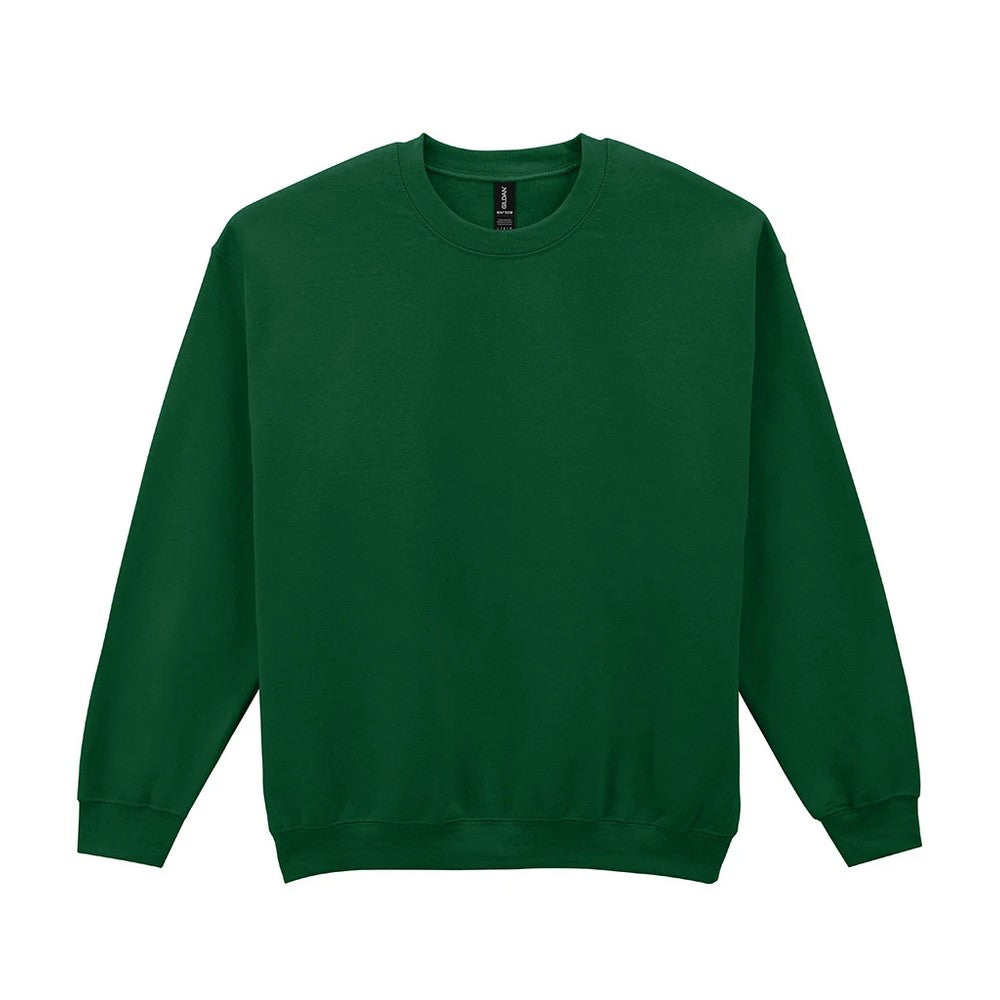 Fan Dark Green - Front - Gildan Mens Heavy Blend Sweatshirt