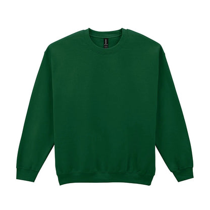 Fan Dark Green - Front - Gildan Mens Heavy Blend Sweatshirt