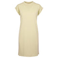 Soft Yellow - Front - Build Your Brand Womens-Ladies Casual Dress