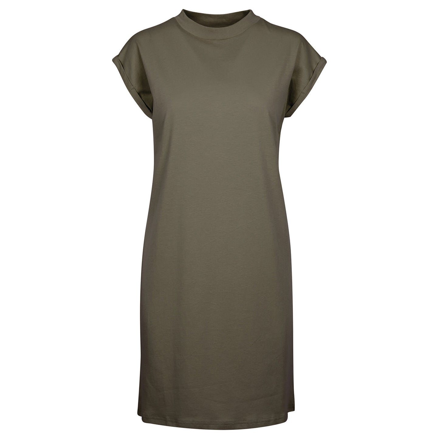 Olive - Front - Build Your Brand Womens-Ladies Casual Dress