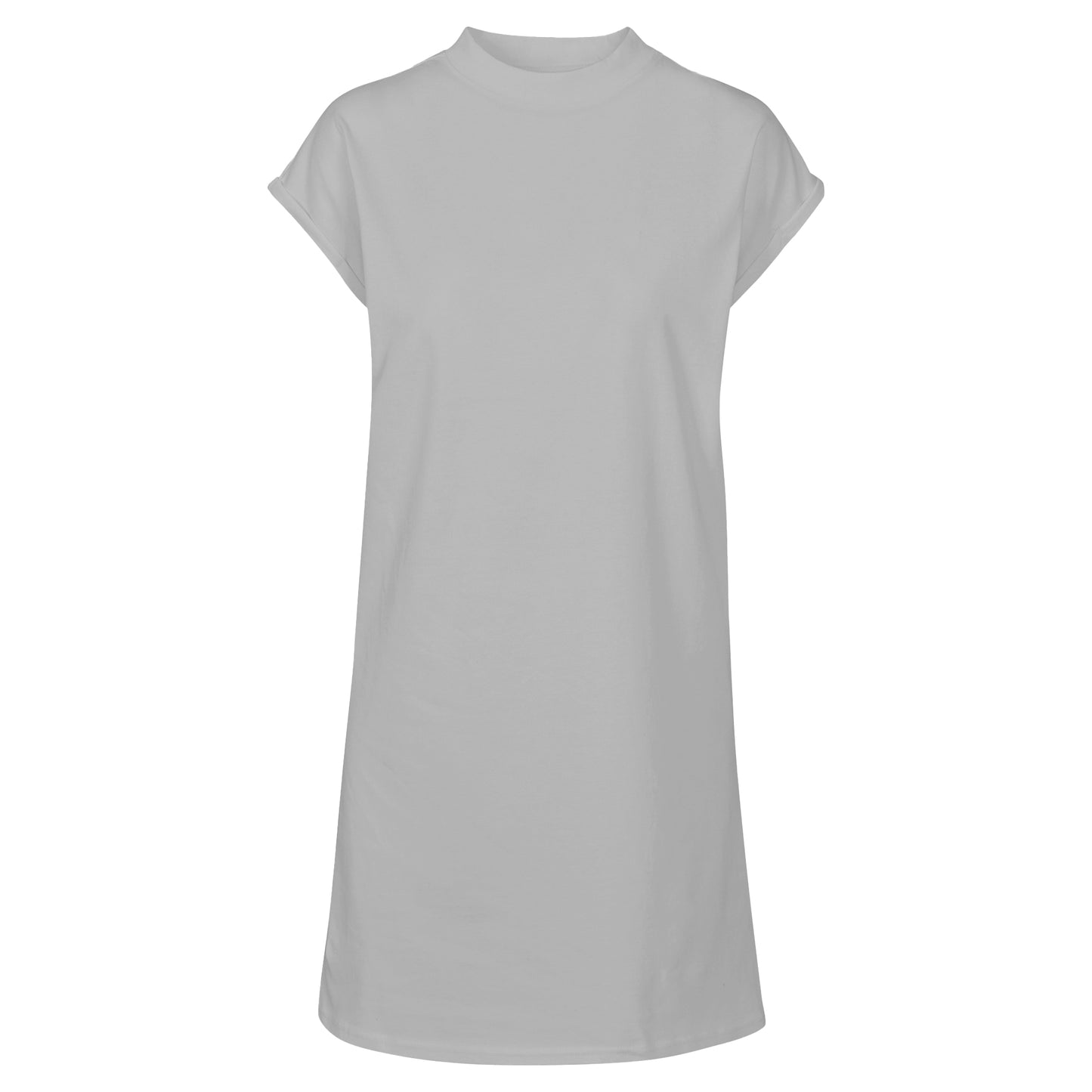 Light Asphalt - Front - Build Your Brand Womens-Ladies Casual Dress