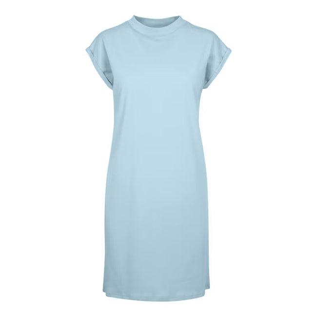 Ocean Blue - Front - Build Your Brand Womens-Ladies Casual Dress
