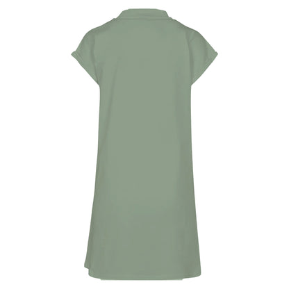 Magic Salvia - Back - Build Your Brand Womens-Ladies Casual Dress