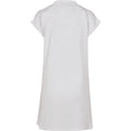 White - Back - Build Your Brand Womens-Ladies Casual Dress