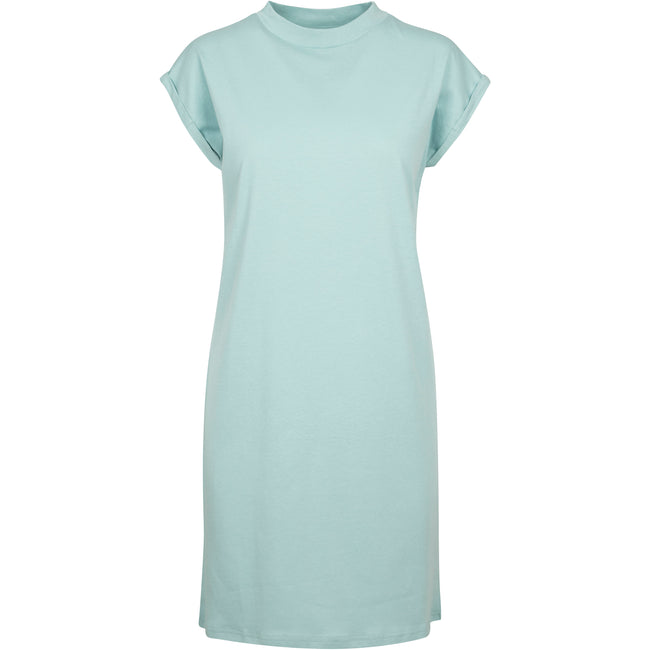 Pastel Mint - Front - Build Your Brand Womens-Ladies Casual Dress