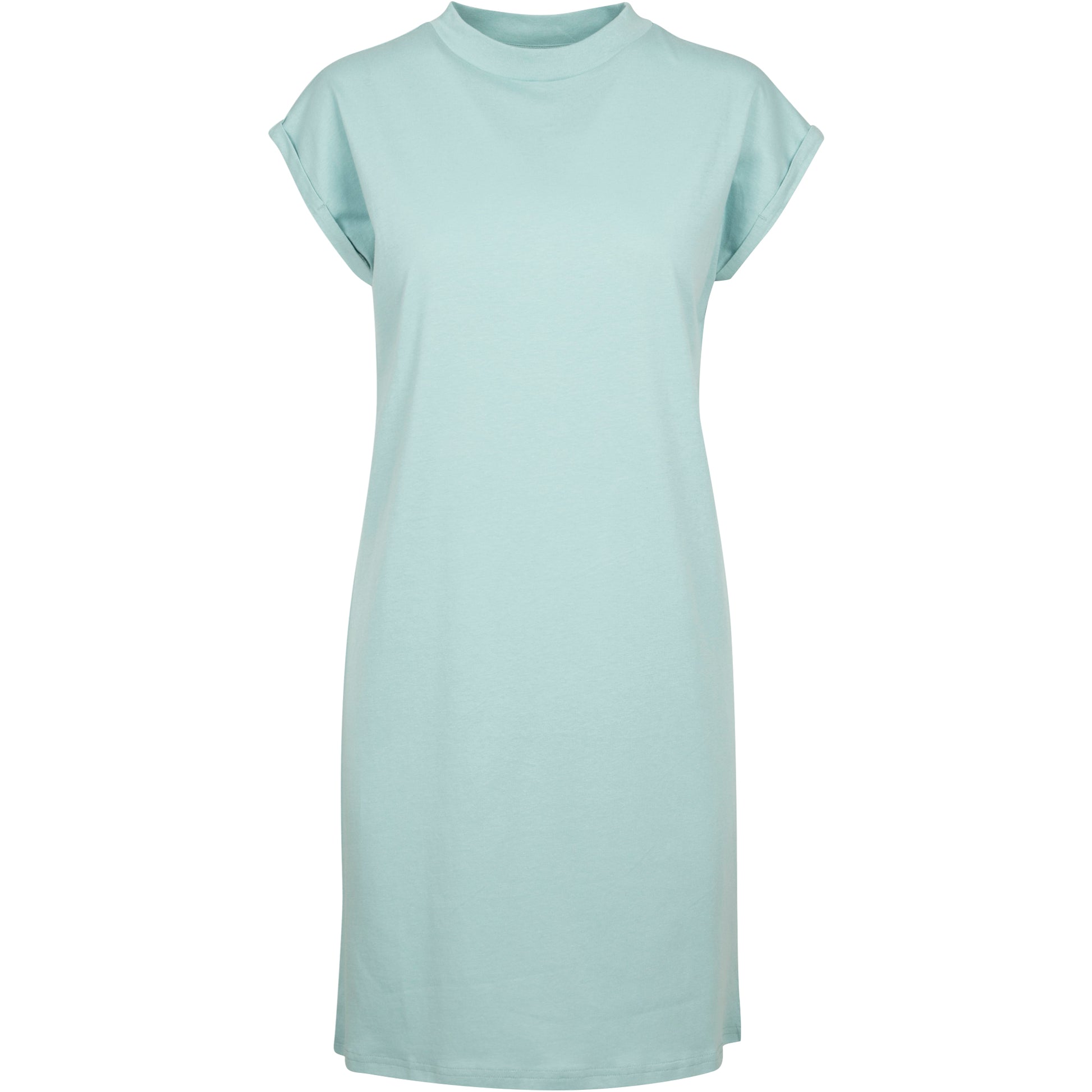 Pastel Mint - Front - Build Your Brand Womens-Ladies Casual Dress