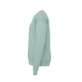 Dusty Blue - Side - Bella + Canvas Unisex Adult Fleece Drop Shoulder Sweatshirt