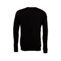 Black - Back - Bella + Canvas Unisex Adult Fleece Drop Shoulder Sweatshirt