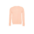 Peach - Front - Bella + Canvas Unisex Adult Fleece Drop Shoulder Sweatshirt