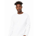 DTG White - Back - Bella + Canvas Unisex Adult Fleece Drop Shoulder Sweatshirt
