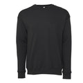 DTG Dark Grey - Front - Bella + Canvas Unisex Adult Fleece Drop Shoulder Sweatshirt