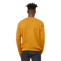 Heather Mustard - Back - Bella + Canvas Unisex Adult Fleece Drop Shoulder Sweatshirt