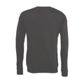 Asphalt - Back - Bella + Canvas Unisex Adult Fleece Drop Shoulder Sweatshirt