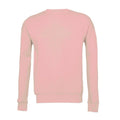 Pink - Front - Bella + Canvas Unisex Adult Fleece Drop Shoulder Sweatshirt