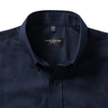 Bright Navy - Lifestyle - Russell Collection Mens Oxford Formal Shirt