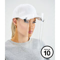 Clear - Back - AXQ Shakoshield Visor (Pack of 10)