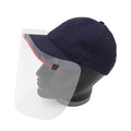 Clear - Front - AXQ Shakoshield Visor (Pack of 10)