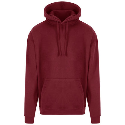 Burgundy - Front - PRO RTX Mens Hoodie