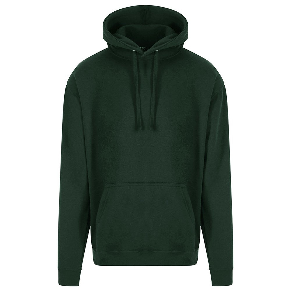 Bottle Green - Front - PRO RTX Mens Hoodie