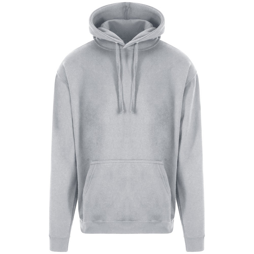 Heather Grey - Front - PRO RTX Mens Hoodie