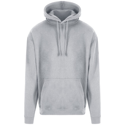 Heather Grey - Front - PRO RTX Mens Hoodie