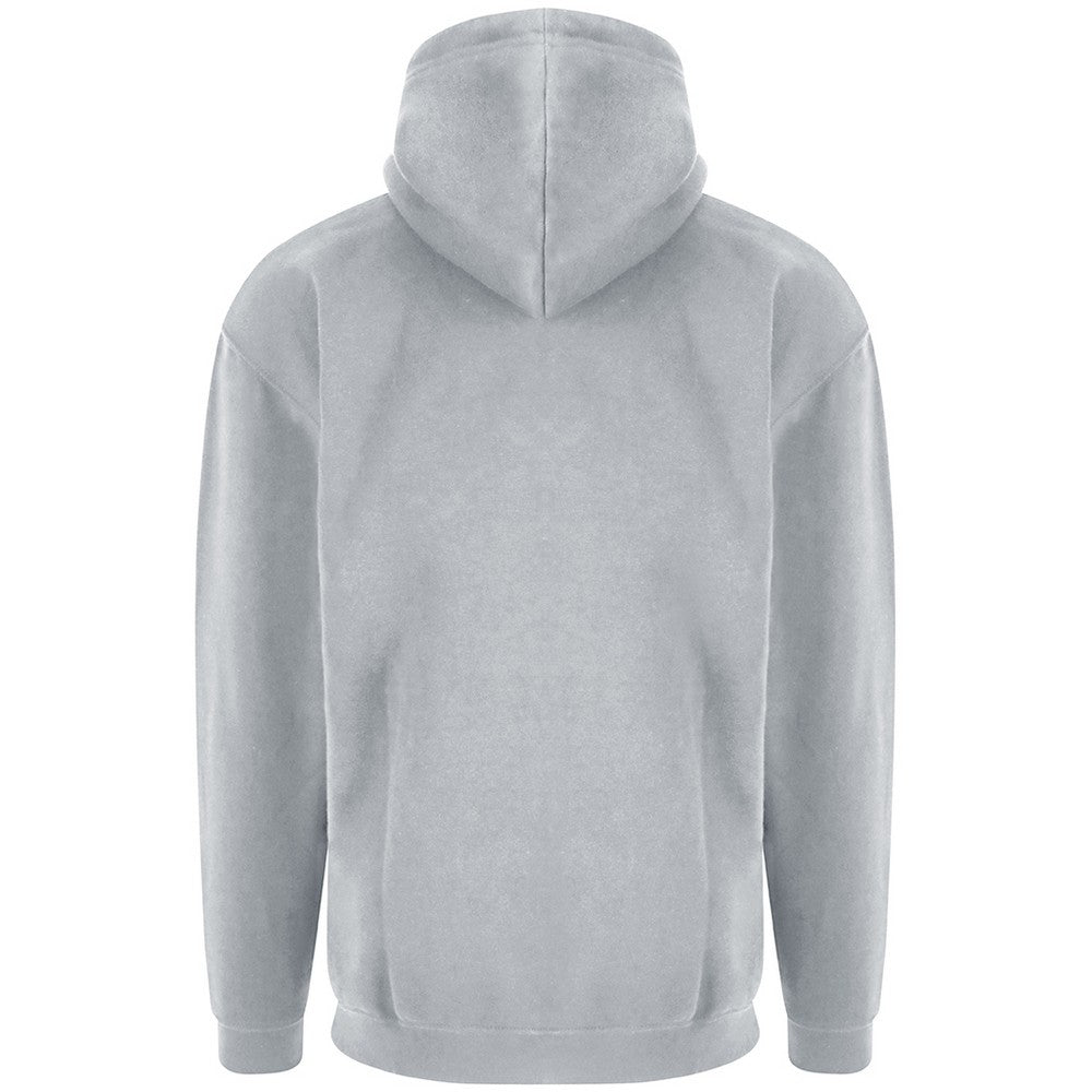 Heather Grey - Back - PRO RTX Mens Hoodie