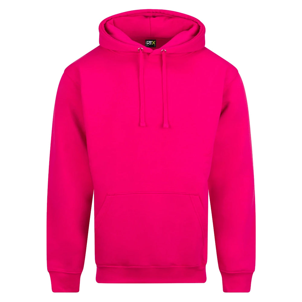 Fuchsia - Front - PRO RTX Mens Hoodie