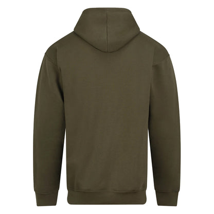 Khaki Green - Back - PRO RTX Mens Hoodie