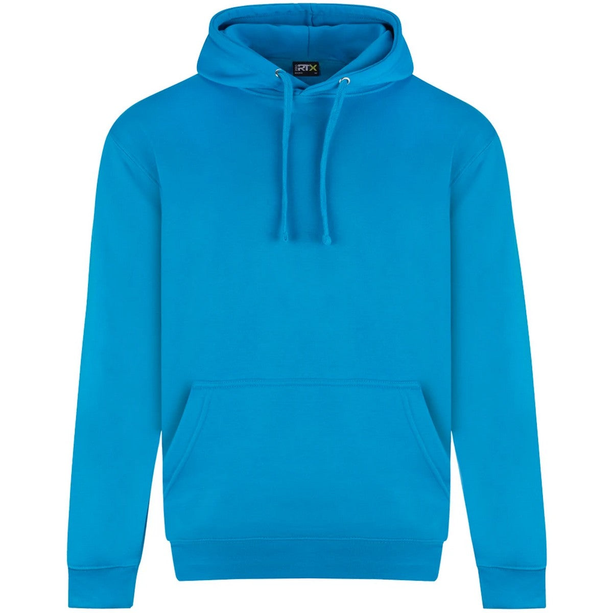 Turquoise - Front - PRO RTX Mens Hoodie