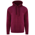Burgundy - Front - PRO RTX Mens Hoodie