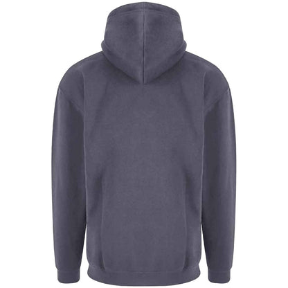 Solid Grey - Back - PRO RTX Mens Hoodie