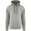 Heather Grey - Front - PRO RTX Mens Hoodie